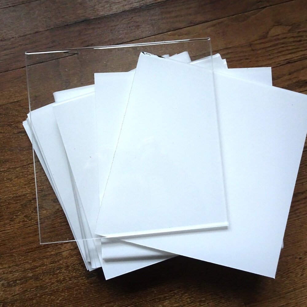 10 New Clear Acrylic Plexiglass Frames